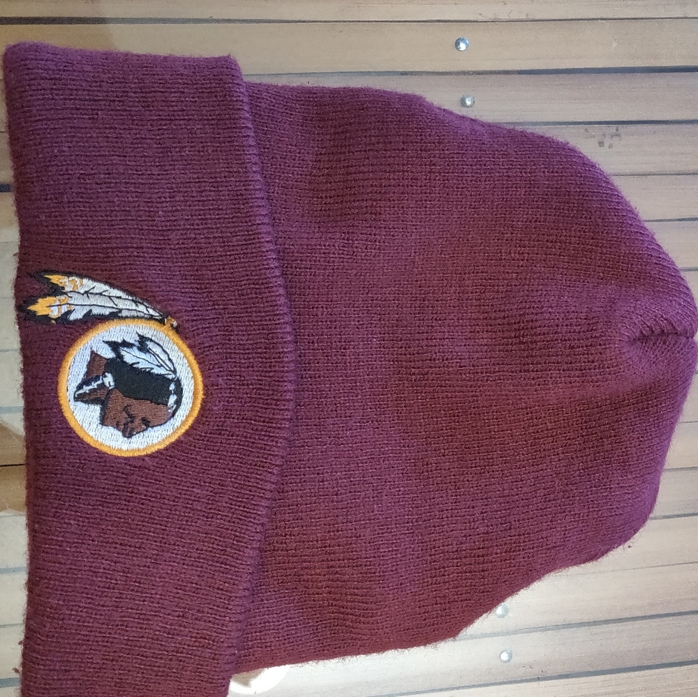 NFL Redskins Burgundy Beanie